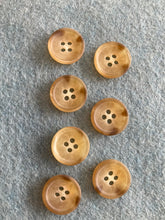 Load image into Gallery viewer, 03-2108 Horn Button - 28L - Tan - SECONDS