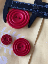 Load image into Gallery viewer, 03-2126 Record Button - 54L - Crimson
