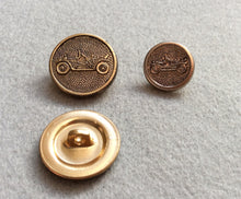 Load image into Gallery viewer, 14-04059 Vintage Car Shank Button - 24L