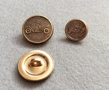 Load image into Gallery viewer, 14-04059 Vintage Car Shank Button - 30L