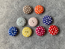 Load image into Gallery viewer, 100-008 Spotty Coat  Button - 40L