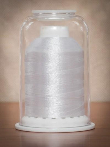 Hemingworth Machine Embroidery Thread - Pure White 1001
