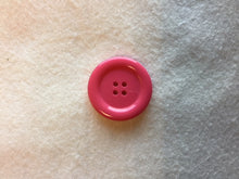 Load image into Gallery viewer, 32-8425  Ring Edge Button - Hot Pink