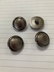 08-V2661 Antique Nickel Shank Blazer Button 36L