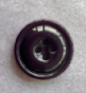 17-1027 Chunky Coat Button - Aubergine - 48L