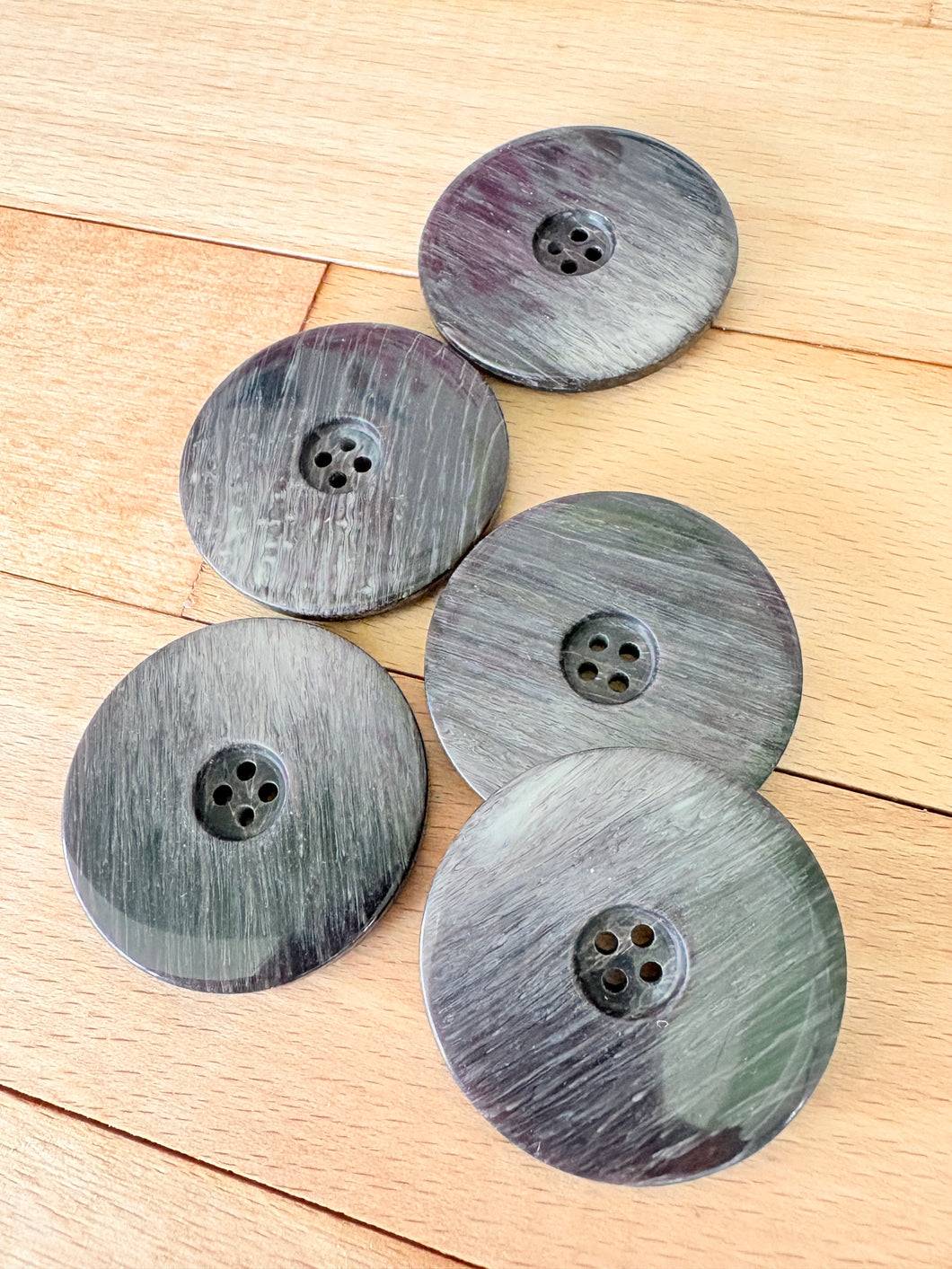 40-22333 - 64L (40mm) Brown Textures Coat Button x 1