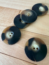 Load image into Gallery viewer, 40-222 - 64L (40mm) Brown Imitation Horn Coat Button x 1

