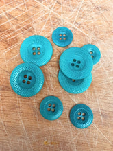Load image into Gallery viewer, 63-02561 Turquoise Corozo Button - 24L and 36L
