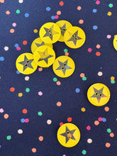 Load image into Gallery viewer, 63-55561 Yellow Star Button 24L x 1
