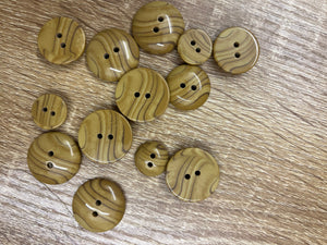 40-1625 Wood Effect Button - 32L