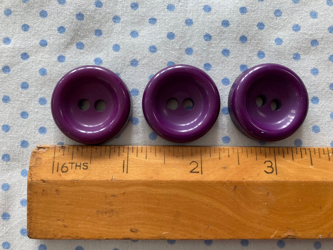 03-2102 Aubergine Coat  Button - 44L