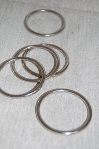 04-B1921  Nickel Ring - 40mm