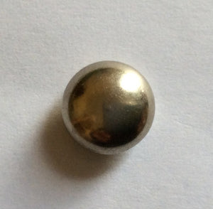 14-04078  Antique Nickel Mini Ball  Button - 16L - x 10