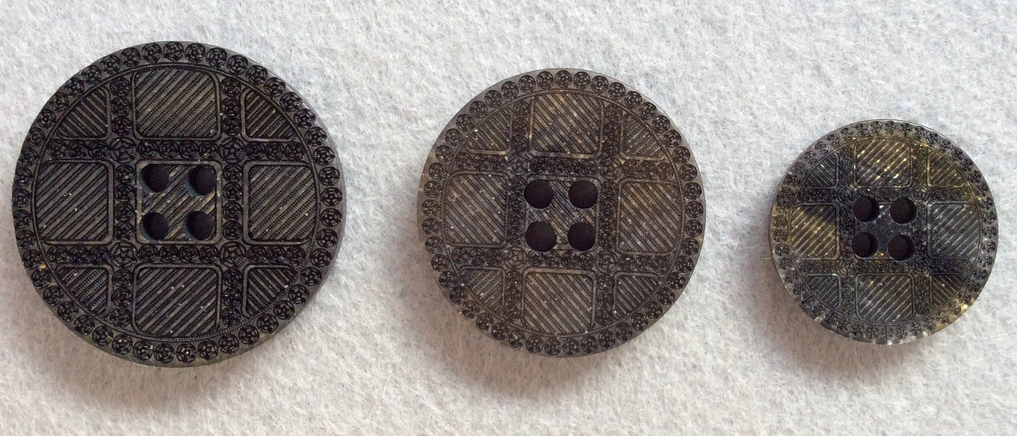 Triangle Jacket Button 14-04041 Decorative Antique Effect Jacket Button - 36L – Button-Company