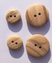 Load image into Gallery viewer, 08-M220 Olive Wood Smartie Button - Defined Grain - 36L - ECO!
