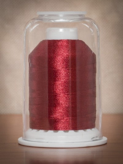 Hemingworth Machine Embroidery Thread - Cardinal Red 1002
