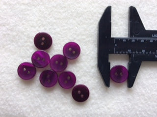32-5009  Fuchsia Dish Button- 20L x 10