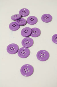 32-8425  Ring Edge Button - Lavender
