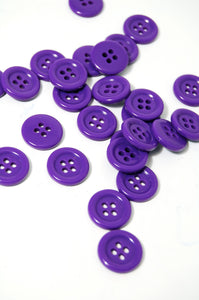 32-8425  Ring Edge Button - Purple