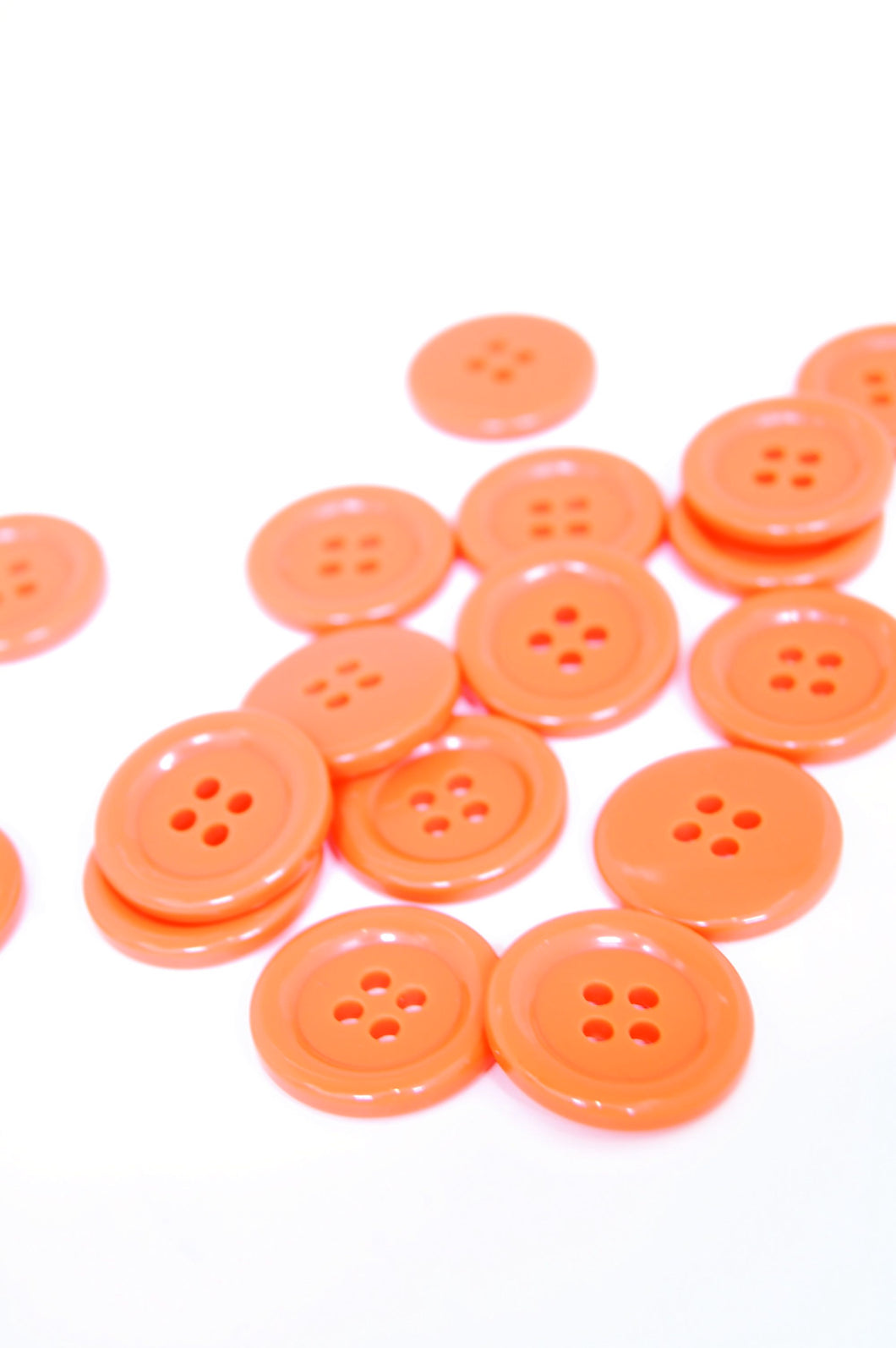 32-8425  Ring Edge Button - Orange