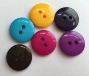 32-F2020  Yellow Smartie Button- 24L x 10