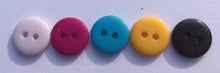 Load image into Gallery viewer, 32-F2020  Turquoise Smartie Button- 20L x 10
