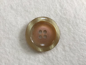 32-5015 Golden Tan Polished Button