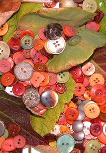 Autumn Leaves - Mixed Buttons Theme Bag