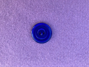 32-8012 Spiral Button - 40L - Bright Blue