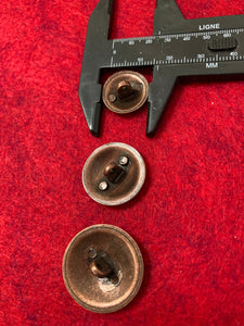 08-V2147 Antique Copper Shank Jacket Button -  34L