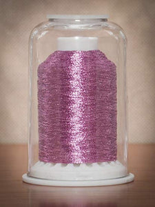 Hemingworth Metallic Machine Embroidery Thread - Rose Quartz 9020