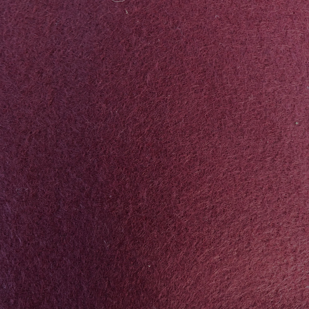 Burgundy Woolfelt