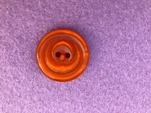 32-8012 Spiral Button - 40L - Rusty Orange