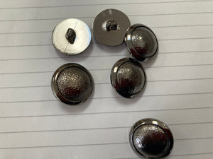08-V2668 Gunmetal Shank Blazer Button 34L